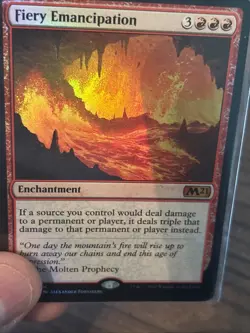Fiery Emancipation Core Set 2021 Foil - Image 2
