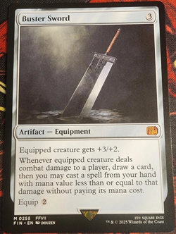 Magic the Gathering Final Fantasy Buster Sword Regular - Image 1