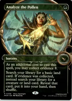 Analyze the Pollen (Showcase) R Murders at Karlov Manor 308 NM - Image 1