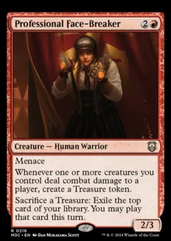 MTG Professional Face-Breaker Rare 216 NM - Modern Horizons 3 - Image 1