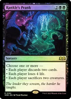 MTG - Rankle's Prank - Foil - Wilds of Eldraine - Magic the Gathering - Image 1