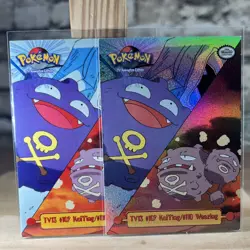 Topps Pokemon 1999, TV Animation Edition, TV13 #109 Koffing #110 Weezing,& Foil! - Image 1