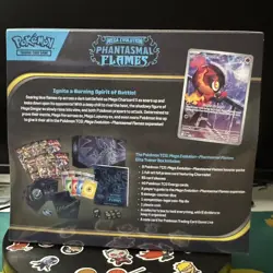 Pokemon TCG Phantasmal Flames ETB Elite Trainer Box New Factory Sealed - Image 2
