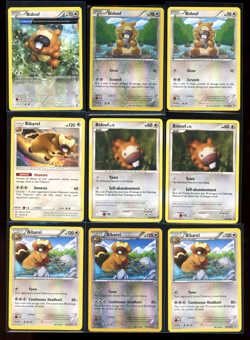 Pokemon Bidoof Bibarel DP, Dragons Exalted, XY Primal Clash,SM 10 + 1 all shown - Image 1