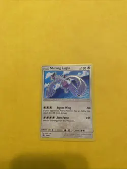 Pokemon TCG Shining Lugia SM82 Holo Rare 2017 Shining Legends Promo - Image 1