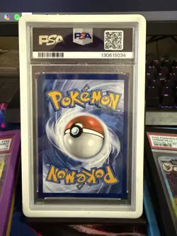 Pokemon Eevee Prismatic Evolutions Master Ball Reverse Holo #074 PSA 9 MINT - Image 2