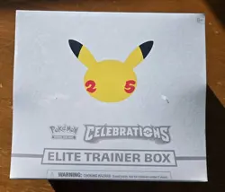 Pokemon Celebrations 25th Anniversary Factory Sealed ETB 🔥🔥🔥 Ships Fast !!! - Image 1