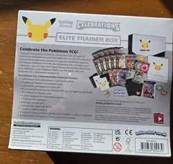 Pokemon Celebrations 25th Anniversary Factory Sealed ETB 🔥🔥🔥 Ships Fast !!! - Image 3