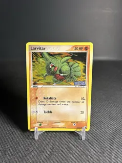 Pokemon TCG Larvitar 61/115 Unseen Forces Reverse Holo MP - Image 1