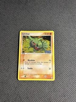 Pokemon TCG Larvitar 61/115 Unseen Forces Reverse Holo MP - Image 3