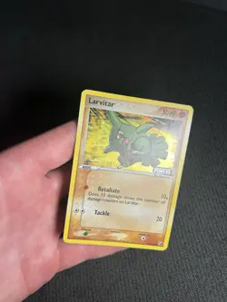 Pokemon TCG Larvitar 61/115 Unseen Forces Reverse Holo MP - Image 5