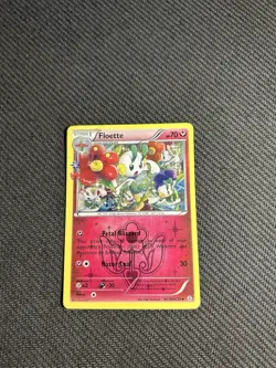 Pokemon TCG Floette RC18/RC32 Generations: Radiant Collection Holo LP - Image 3