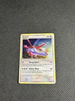Pokemon TCG Latias HGSS10 Cosmos Holo Promo MP- - Image 3