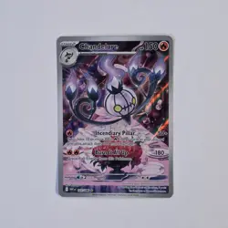 Pokemon TCG: Chandelure 103/086 - White Flare Illustration Rare, Near Mint - Image 1
