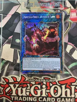 Promethean Princess, Bestower Of Flames Platinum Secret Rare RA03-EN050 Yugioh - Image 2