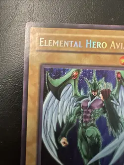 YuGiOh! Elemental Hero Avian (EHC1-EN001) Secret Rare Limited Edition - Image 2