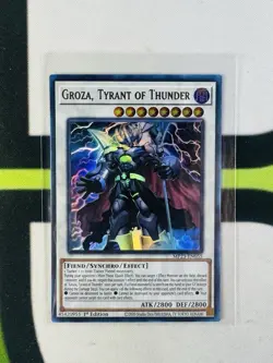 Yu-Gi-Oh! - Groza, Tyrant of Thunder - MP23-EN055 - Ultra Rare - 1st Ed - NM/M - Image 1