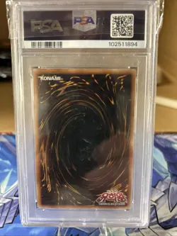 YuGiOh Dark Paladin 15AX-KRY38 Prismatic Secret Rare PSA 10 GEM MINT - Image 2