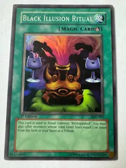 Black Illusion Ritual MRL-051 Magic Ruler 1st Edition LP - Image 1