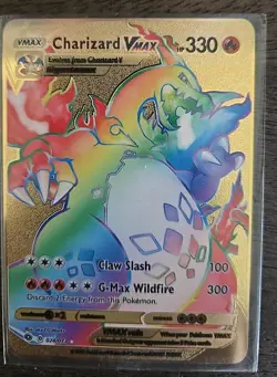 NEAT! Six Pack Gold METAL Pokemon Cards Tag Team GX Pikachu Charizard Mewtwo - Image 3