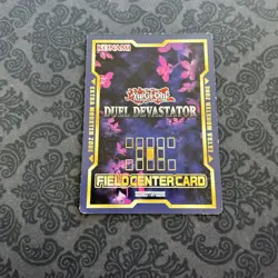 Yugi & Dark Magician Duel Devastator Promo Field Center Card Yugioh - Image 2