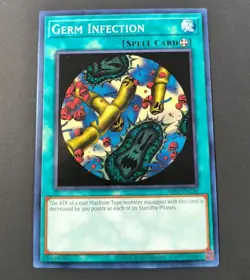 Yu-Gi-Oh! Metal Raiders Germ Infection Common Spell Card MRD-EN136 NM - Image 1