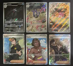 Pokemon TCG Full Art Lot: 6 Card Collection Set - Image 1
