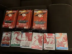 One Piece Op13 Booster Packs English (33) LIVE PACKS + Promo Cards🎯 - Image 2