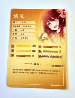 Goddess Story Waifu Card TCG | Ai Hoshino - Oshi no Ko | SSR | NS-2M12SSR-17 - Image 3