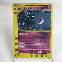 Pokemon Gengar Holo Rare H9/H32 Custom Made Skyridge. Near Mint Condition Card - Image 1