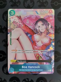 Boa Hancock ST03-013 Promo One Piece Card Game Best Vol 2 NM - Image 1