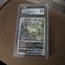 CGC 10 Leafeon VSTAR Crown Zenith GG35/GG70 Galarian Gallery Pokemon Card - Image 1