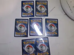 Lot of 7 Pokemon Reverse Holo/Holo Cards - Image 2