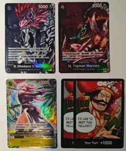 OP13 Alt Art + SR + R + L 59 Card Bundle Carrying On His Will One Piece TCG Foil - Image 1