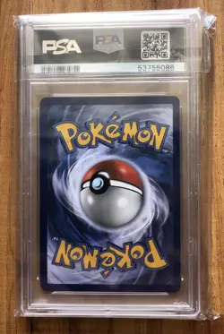 2017 Pokemon Sun & Moon Burning Shadows Pikachu Reverse Foil Card PSA 10 - Image 2