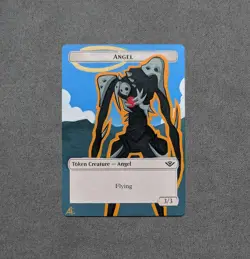 CardsByAelof - Evangelion x MtG angel tokens alered set (12 cards collection) - Image 5