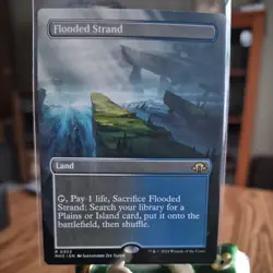 WOTC Modern Horizons 3 Flooded Strand (Borderless) (R) NM - Image 1