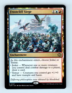 #187 2025 Tarkir: Dragonstorm / Frostcliff Siege Rare - Image 1