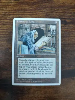 MTG Library of Leng 4th Edition Regular Uncommon - Image 1
