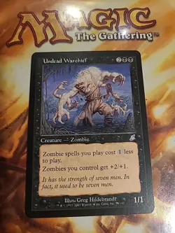 MTG Undead Warchief - Scourge - Magic the Gathering - LP - Image 1