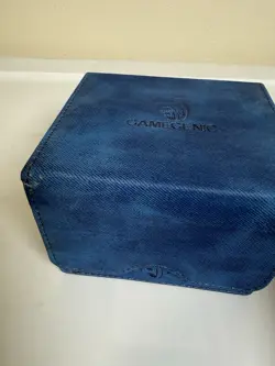 Gamegenic 100+ XL Blue Deck Sueded Magnetic Storage Pokemon Magic the Gathering - Image 3