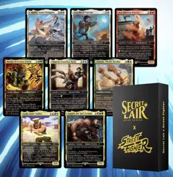 MTG Secret Lair x Street Fighter [NON-FOIL] - Factory Sealed NO CURLING! - Image 1