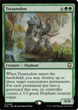 Terastodon regular R - Commander: Modern Horizons 3 #249 MTG - Image 1