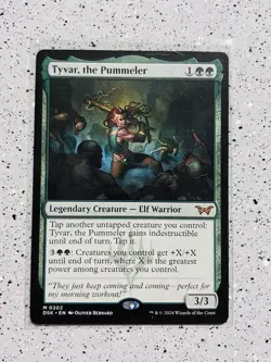 Tyvar, the Pummeler #202 - MTG Duskmourn: House of Horror Regular - Near Mint 💎 - Image 2