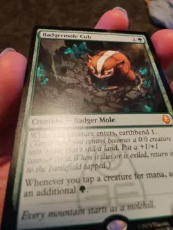 Badgermole Cub MTG Magic The Gathering Avatar (0167) NM - Image 5