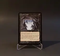 Magic: The Gathering Dread of Night MTG Tempest Vintage 1997 LP - Image 1