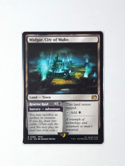 Magic The Gathering: Midgar, City of Mako Final Fantasy Regular NM. [MTG] - Image 1
