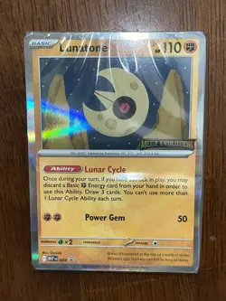 Mega Evolution Lunatone Build & Battle Deck SEALED Pokemon TCG - Image 1