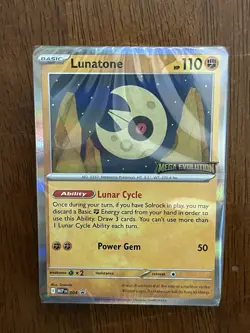 Mega Evolution Lunatone Build & Battle Deck SEALED Pokemon TCG - Image 3