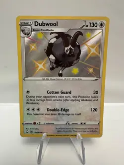 Dubwool SV104/SV122 - Shining Fates - Pokemon TCG - Shiny Rare - NM - Image 1